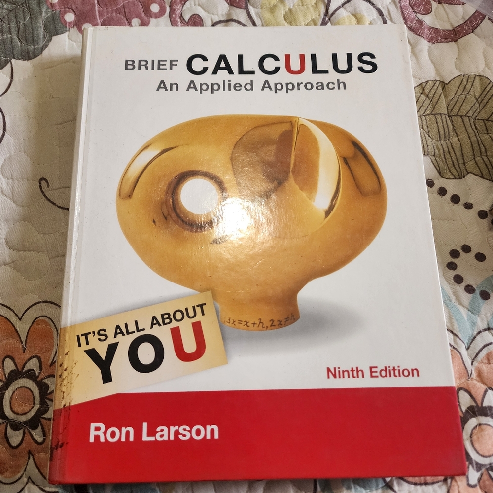 BRIEF CALCULUS An Applied Approach 9th edition